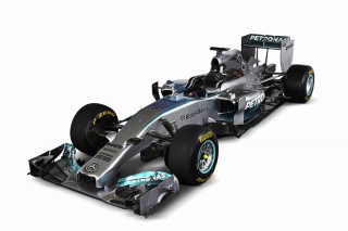Mercedes-Benz W05 Formel 1 Silberpfeil F1 2014-007