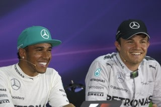 Lewis Hamilton-Nico Rosberg_Mercedes AMG Petronas_Foto Mercedes AMG