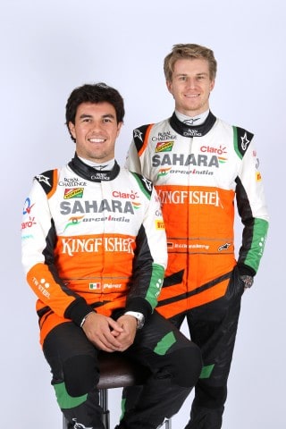 Motor Racing - Sahara Force India F1 Driver Portraits - Silverstone, England