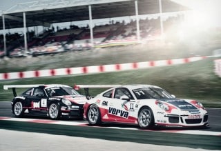 Kuba Giermaziak-Ben Parker_Lechner Racing_Porsche Supercup_Foto Lechner Racing
