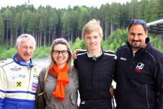 Franz Wöss-Ines Koschutnig-Christopher Höher-Alfonso de Orleans y Borbon_Foto SMW Media