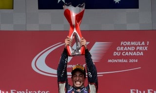 Red Bull driver Daniel Ricciardo of Aust
