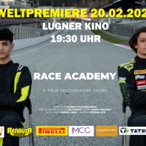 (Sold Out) Kino Premiere "Race Academy" 20.02.