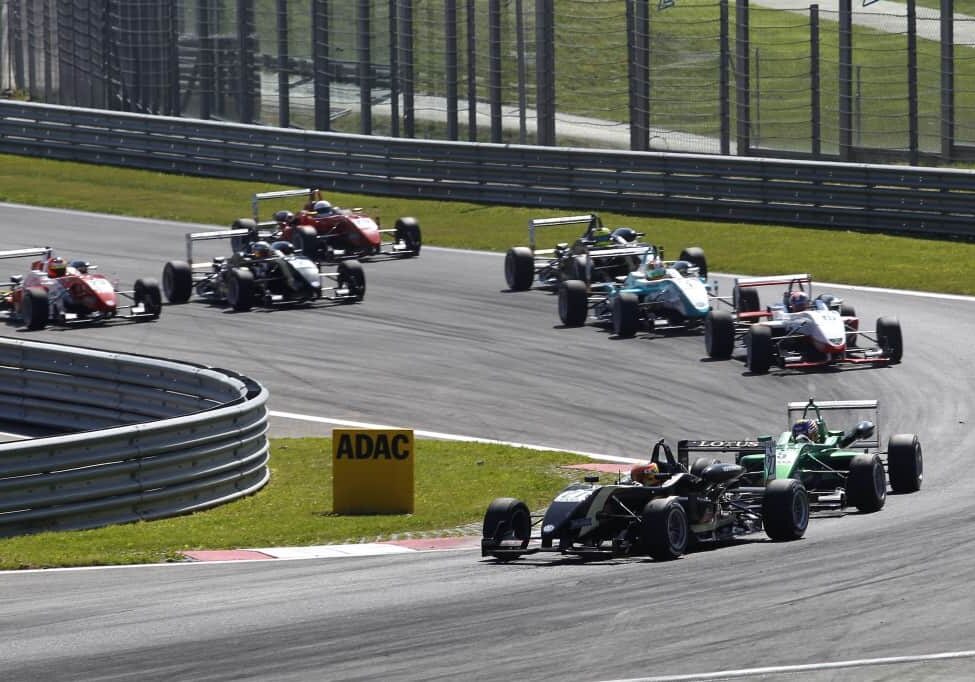 Markus Pommer (GER) Lotus Dallara F311 Volkswagen, Start Race 1, ADAC GT-Masters, Spielberg, 06.-07.06.2014