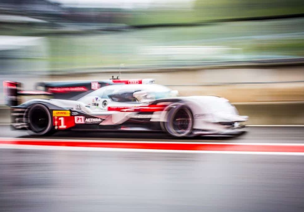 Free Practice One  - Lucas Di Grassi (BRA) / Loic Duval (FRA) / Tom Kristensen (DNK) driving the #1 LMP1 Audi Sport Team Joest (DEU) Audi R18 e-tron quattro/ 6 Hours of Spa-Francorchamps / Circuit Spa-Francorchamp / Belgium