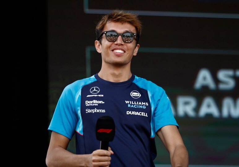 Alex Albon-Las Vegas