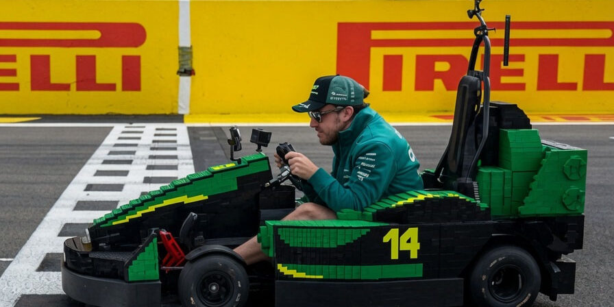 Alonso Lego Kart