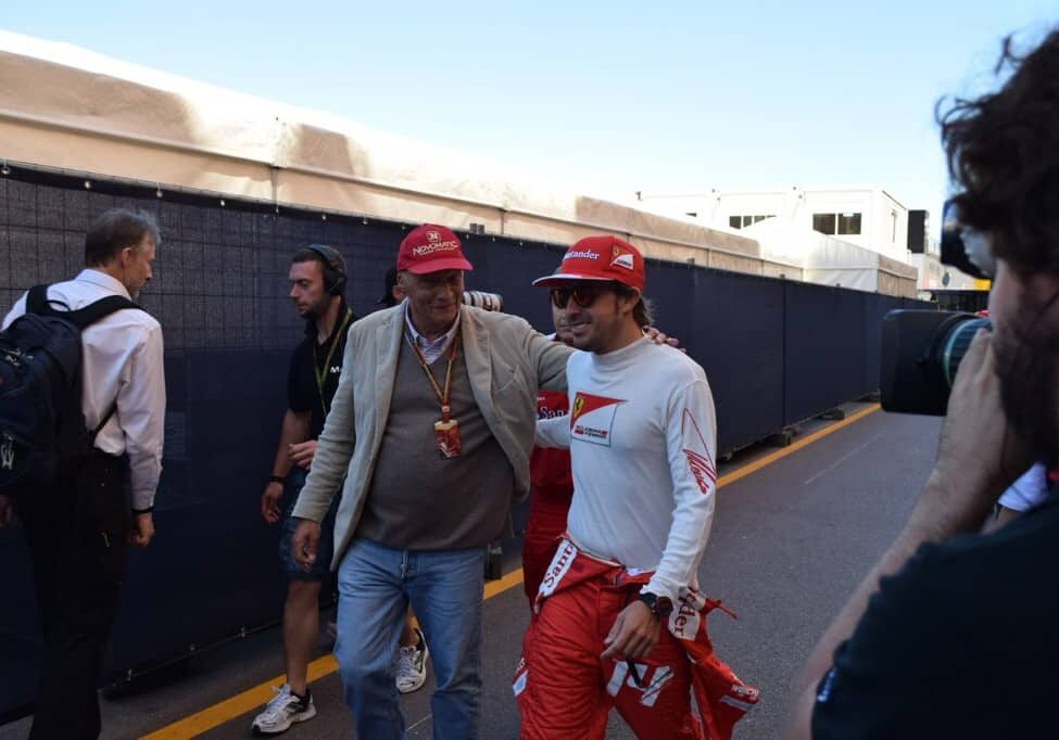 Niki Lauda_Mercedes AMG_Fernando Alonso_Scuderia Ferrari