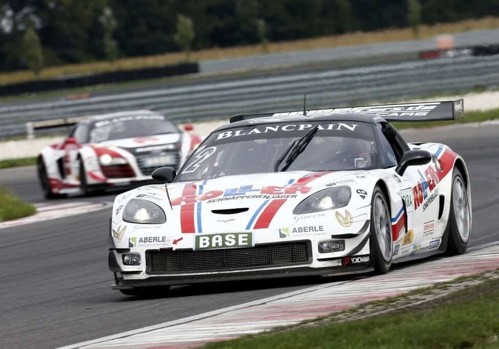 Motorsports / ADAC GT Masters, Slovakia Ring, 2 Callaway Competition Corvette Z06.R GT3, Diego Alessi (ITA), Daniel Keilwitz (DEU)