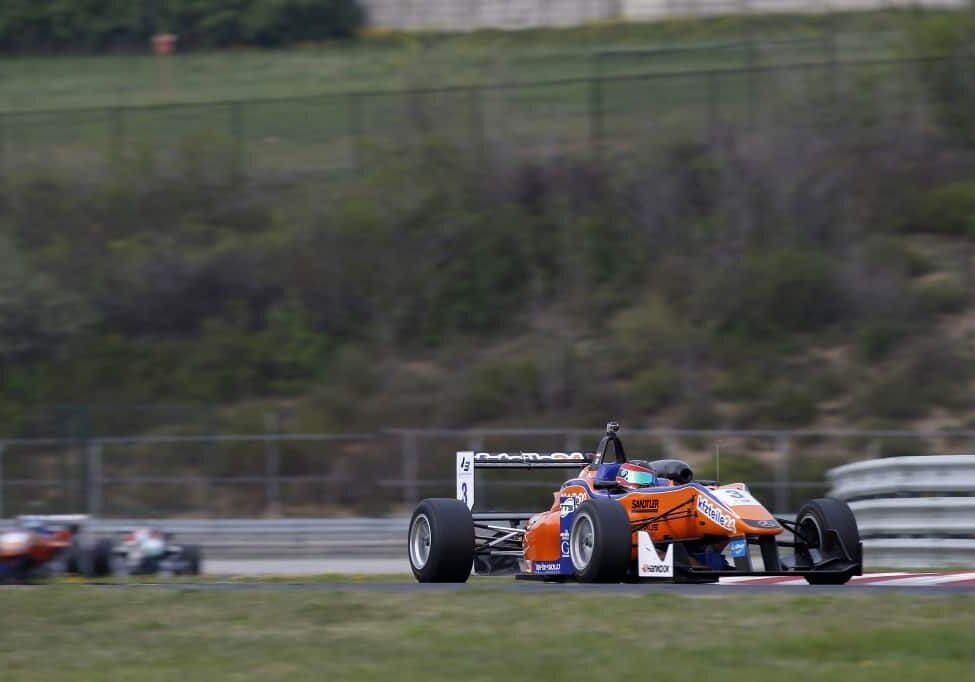 3 Lucas Auer (A, kfzteile24 Motorsport), FIA Formula 3 European Championship Test Hungaroring (H) - 5. - 6. April 2014 *** Local Caption *** Copyright (c) FIA Formula 3 European Championship / Thomas Suer