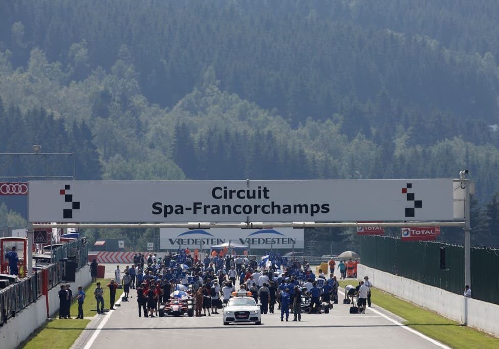 Starting grid, European Formula 3 Championship, 2012