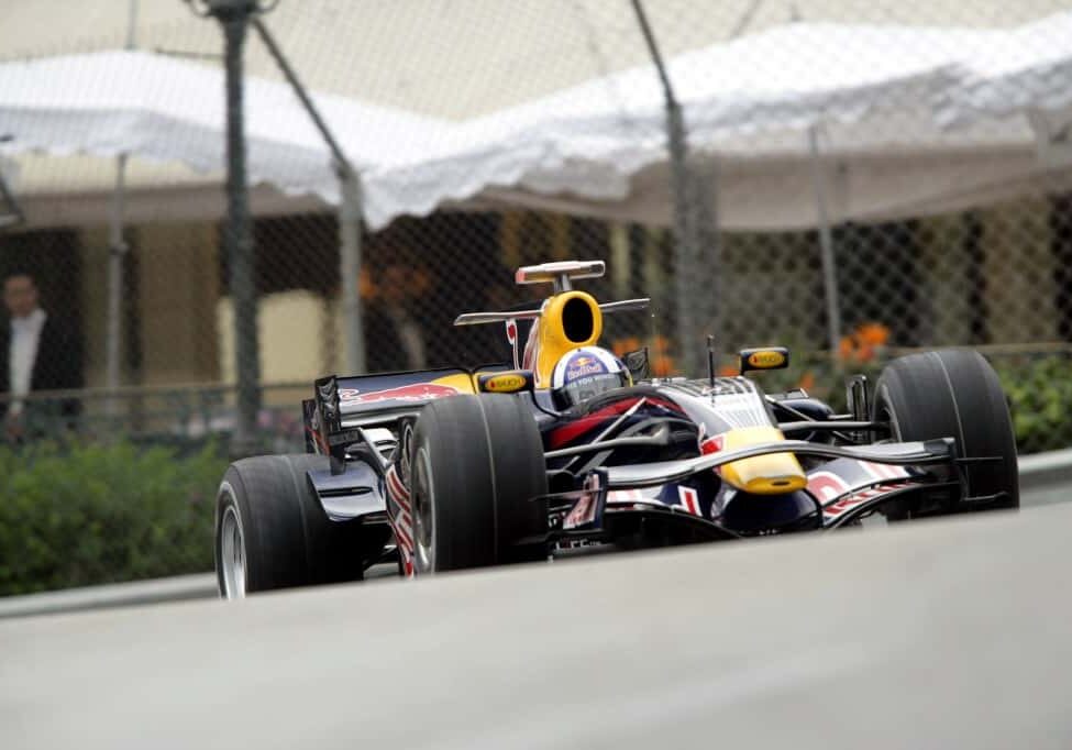 GEPA-2405086117 - MONTE CARLO,MONACO,24.MAY.08 - FORMULA 1, MOTORSPORT - Formula One Grand Prix of Monaco, practice and qualifying, Saturday. Image shows David Coulthard (GBR/ Red Bull Racing). Keywords: action. Photo: GEPA pictures/ Bildagentur Kraeling