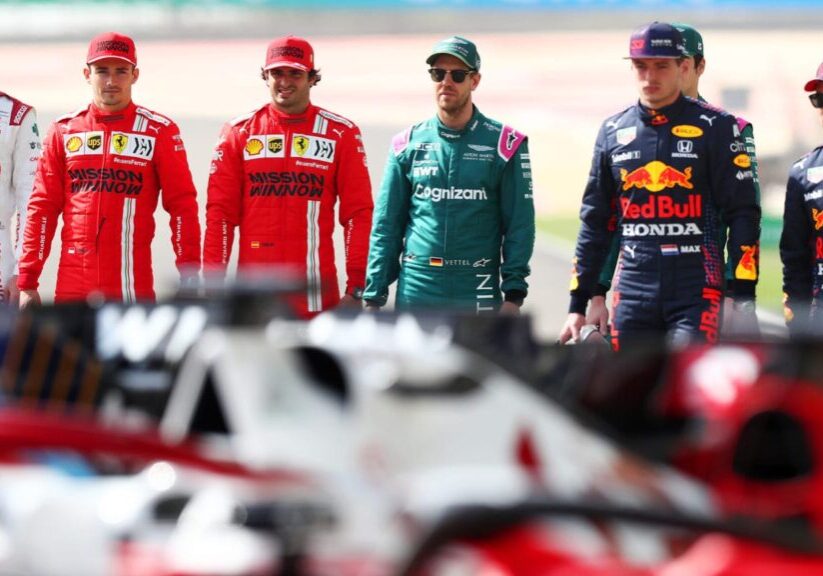 Giovinazzzi-Leclerc-Sainz-Vettel-Perez-and-Verstappen-ahead-of-2021-F1-season-1536x864