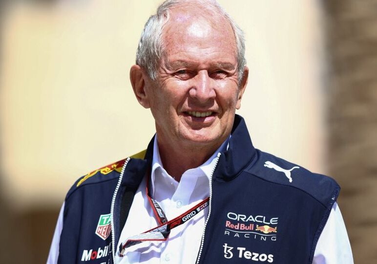Helmut Marko-Sidepod