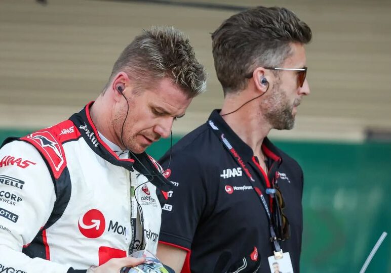 2T461TY HULKENBERG Nico (ger), Haas F1 Team VF-23 Ferrari, portrait during the 2023 Formula 1 Grand Premio de la Ciudad de, Mexico. , . Formula One World Championship from October 27 to 29, 2023 on the Autodromo Hermanos Rodriguez, in Mexico City, Mexico - Photo Florent Gooden/DPPI Credit: DPPI Media/Alamy Live News
