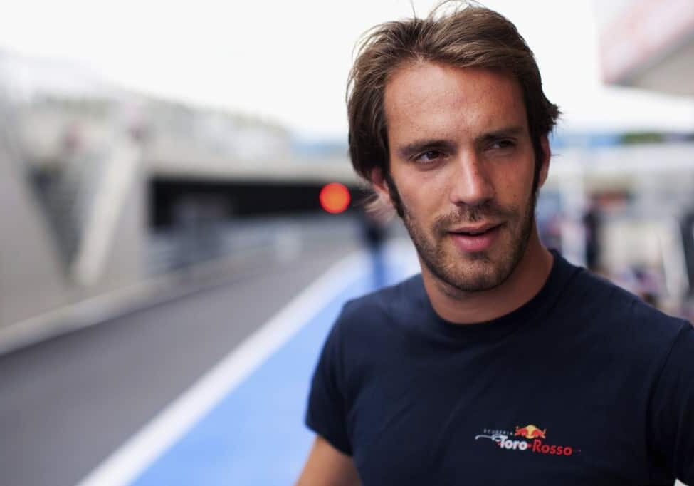 NORTHAMPTON, ENGLAND - JULY 05:  Jean-Eric Vergne of France and Scuderia Toro Rosso is seen during previews to the British Grand Prix at Silverstone Circuit on July 5, 2012 in Northampton, England.  (Photo by Peter Fox/Getty Images) *** Local Caption *** Jean-Eric Vergne