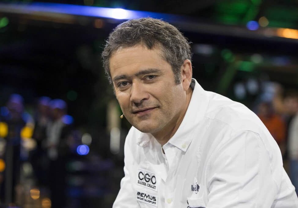 Sport und Talk im Hangar-7 mit Christian Brugger als Moderator. Foto: ServusTV, 31.03.14 Karl Wendlinger