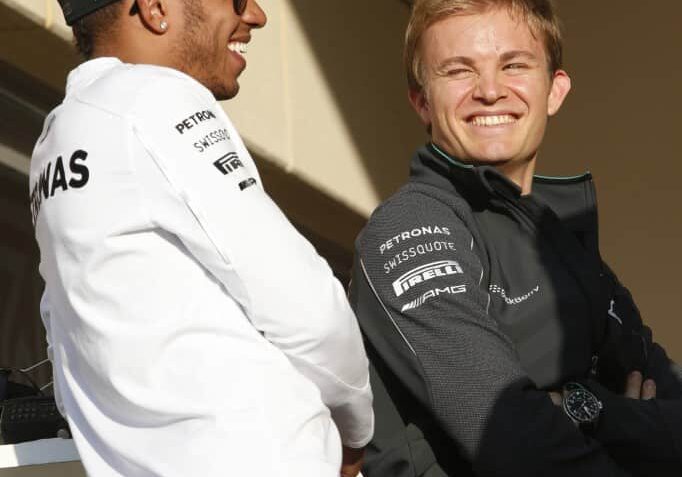 Lewis Hamilton_Nico Rosberg_Mercedes_Foto Mercedes AMG Petronas