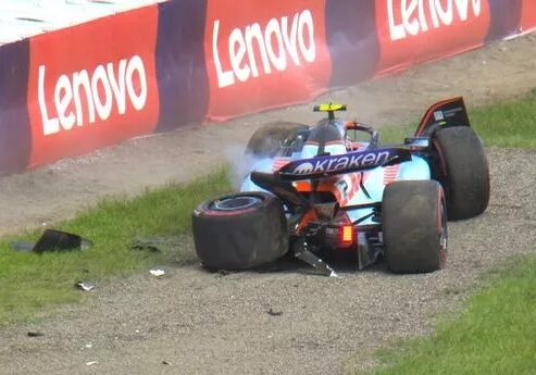 Logan Sargeant-Crash