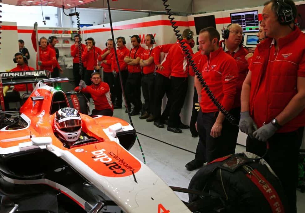 Max Chilton (GBR) Marussia F1 Team MR03.
30.01.2014. Formula One Testing, Day Three, Jerez, Spain.