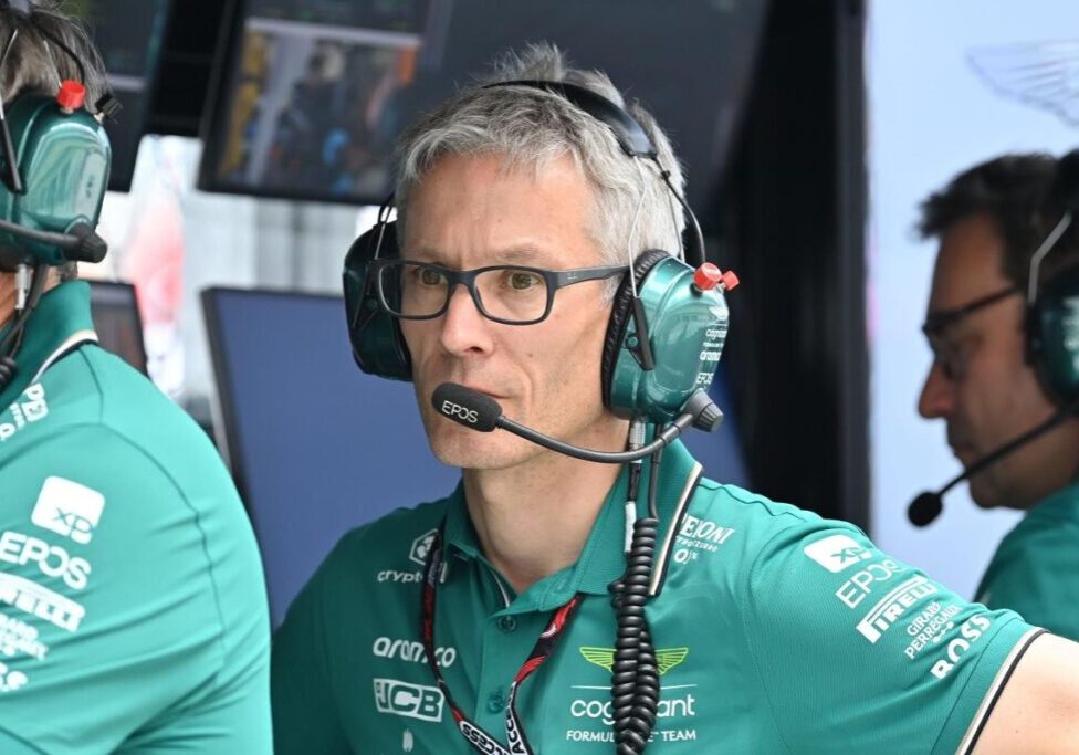 2R0AGTW Miami, USA. 07th May, 2023. MIAMI, Florida, USA 07. May 2023; (R) Mike KRACK, (Lux), Team principal Aston Martin, FIA Grand Prix of MIAMI Formula 1 in the Miami Gardens around the Dolphins American Football Stadium, F1 in the USA, raceday, fee liable image - Photo Credit: © ATP images/Paolo PEDICELLI (PEDICELLI Paolo/ATP/SPP) Credit: SPP Sport Press Photo. /Alamy Live News