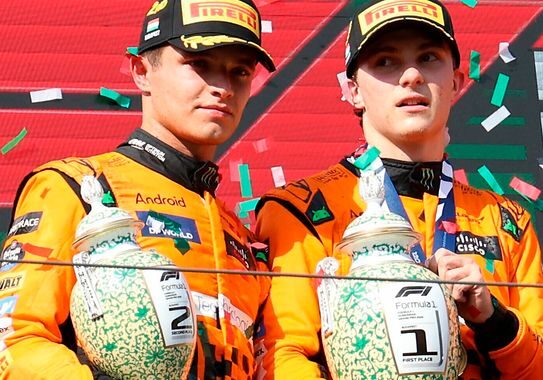 Oscar Piastri-Lando Norris