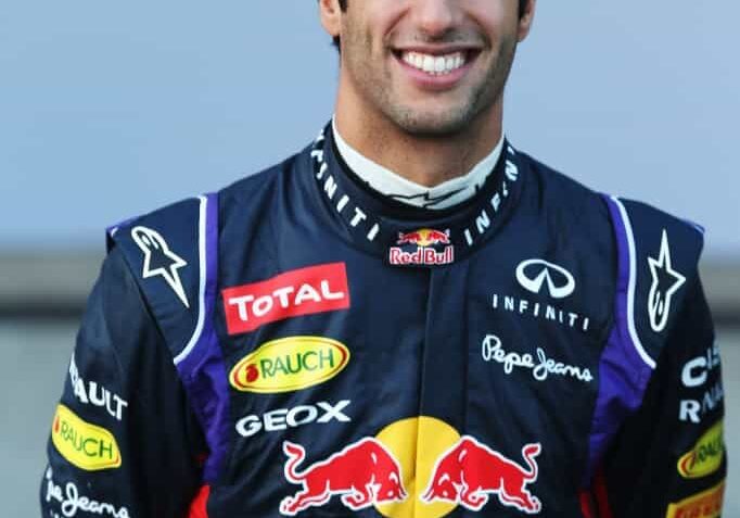 Infiniti Red Bull Racing driver Daniel Ricciardo of Australia attends the launch of their new RB10 Formula One car at the Circuito de Jerez on January 28, 2014 in Jerez de la Frontera, Spain.