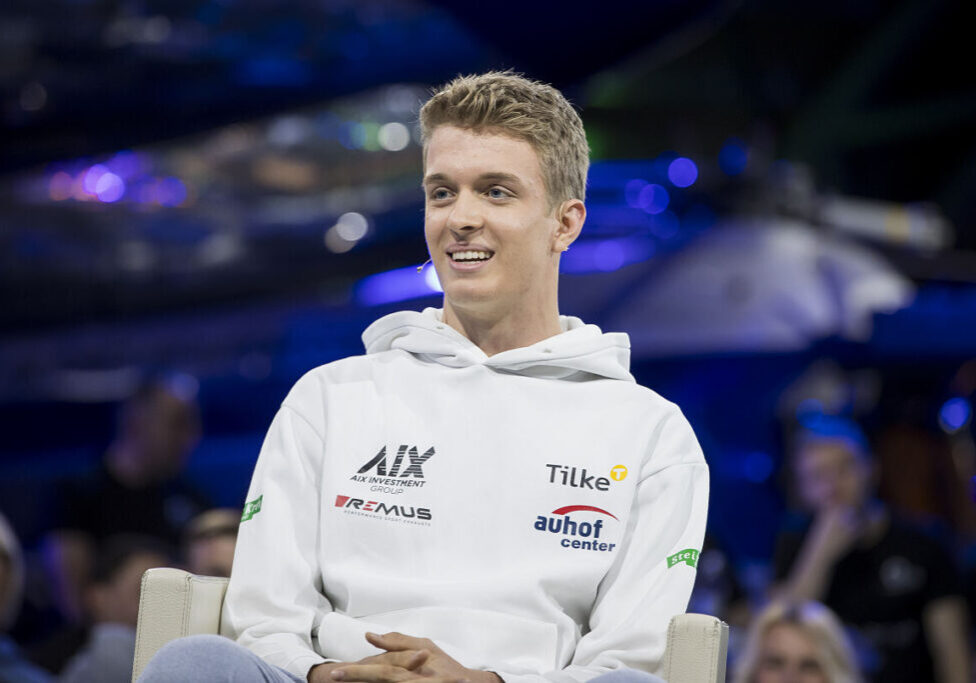 Charlie Wurz während ServusTV‘s „Sport und Talk aus dem Hangar-7" – im Studio Hangar-7 in Salzburg, Österreich am 22.April 2024