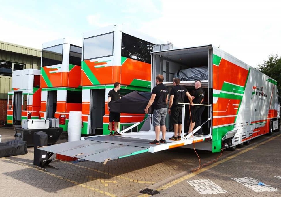 Sahara Force India F1 Team Factory. 
Sahara Force India F1 Team Team Headquarters, Friday 30th August 2013. Silverstone, England.