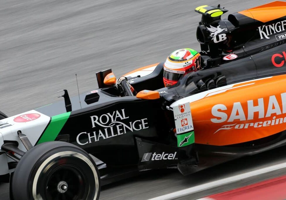 Sergio Perez (MEX) Sahara Force India F1 VJM07.
Malaysian Grand Prix, Saturday 29th March 2014. Sepang, Kuala Lumpur, Malaysia.