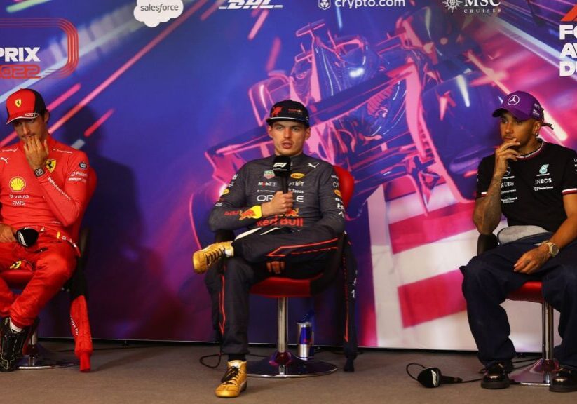 Verstappen, Sainz und Hamilton