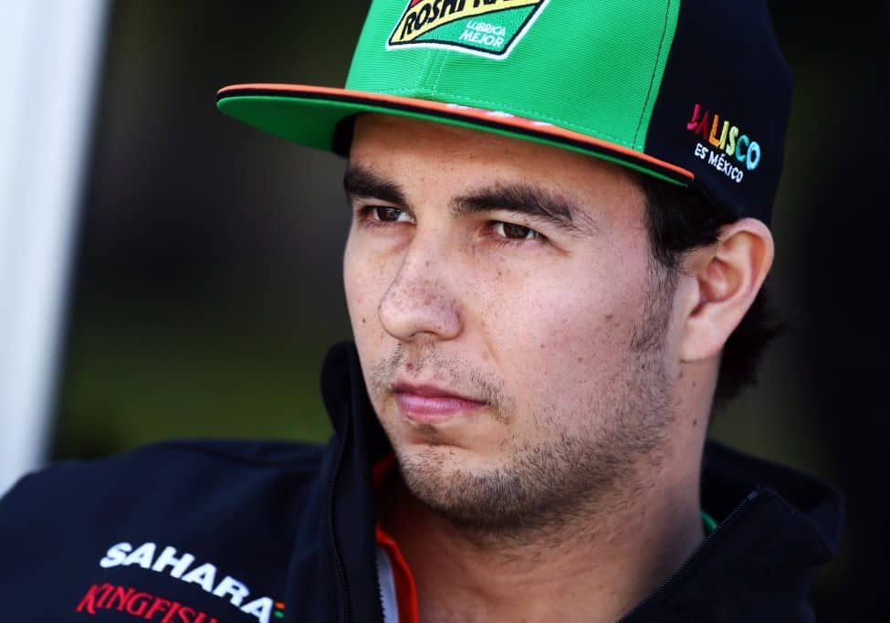 Sergio Perez (MEX) Sahara Force India F1.
Australian Grand Prix, Thursday 13th March 2014. Albert Park, Melbourne, Australia.