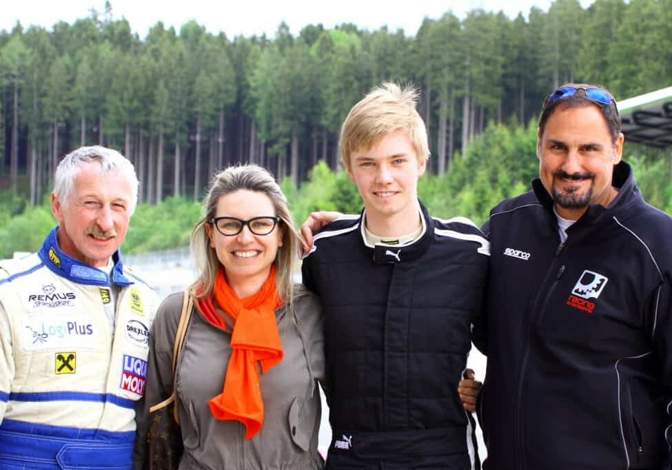 Franz Wöss-Ines Koschutnig-Christopher Höher-Alfonso de Orleans y Borbon_Foto SMW Media