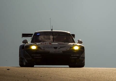 #88 Proton Competition Porsche 911 RSR: Christian Ried, Klaus Bachler, Khaled Al Qubaisi